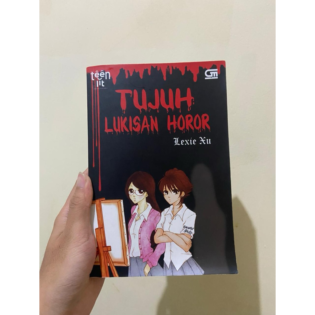 Novel Tujuh Lukisan Horor - Lexie Xu (Original) Omen Series #2 Preloved