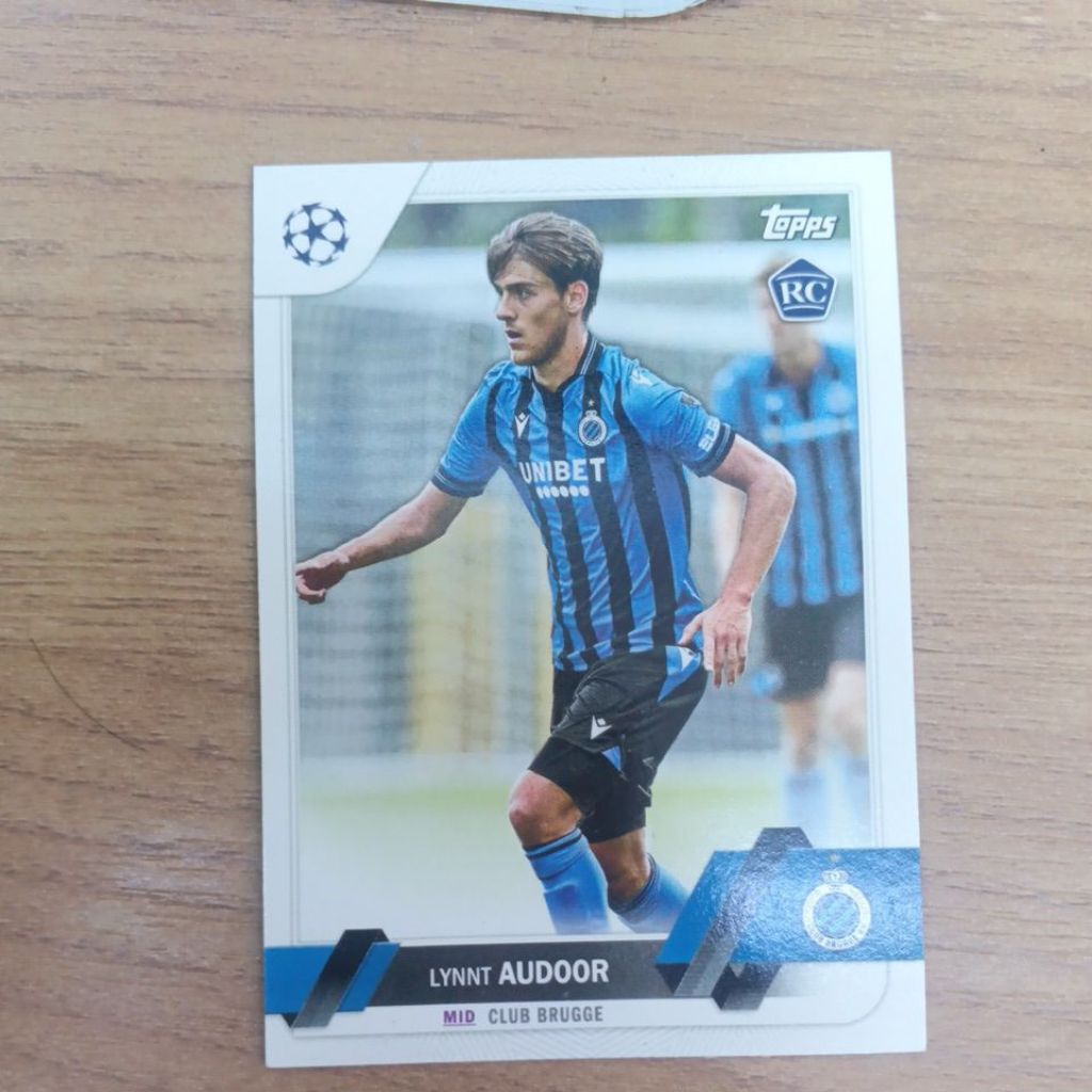 kartu bola topps ucc 2023 Club Brugge