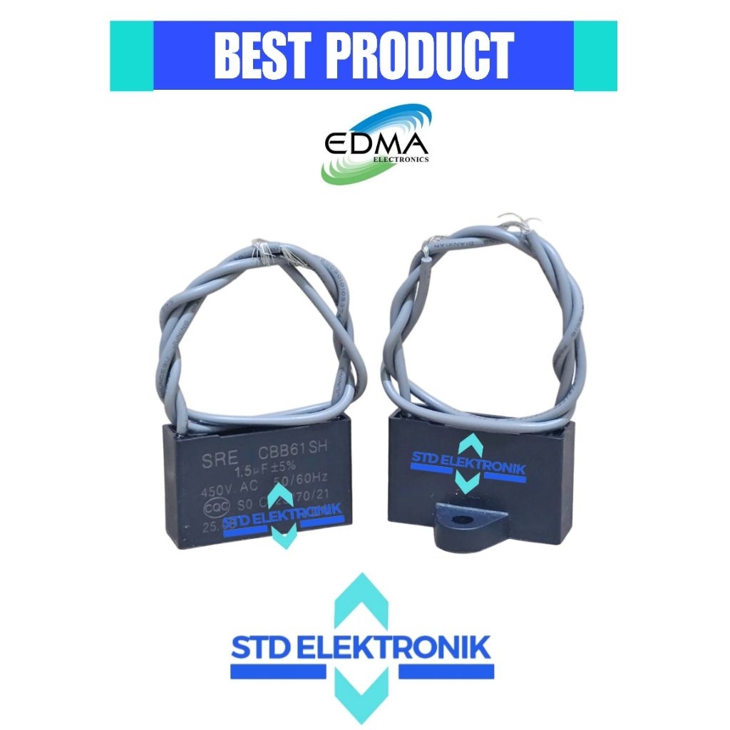 Capasitor kipas angin EDMA - kapasitor Edma kipas angin edma duduk ,gantung semua tipe