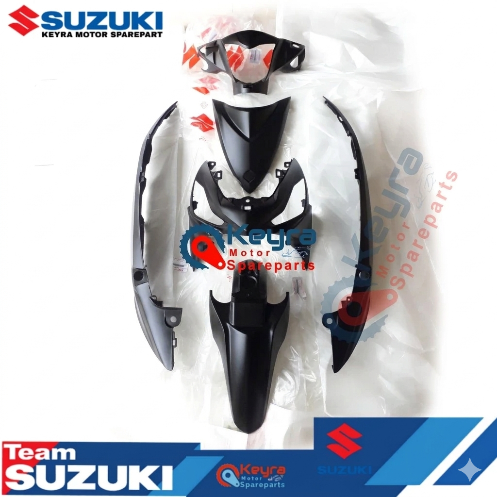 BODY SET SUZUKI ADDRESS HITAM DOP ORI SGP