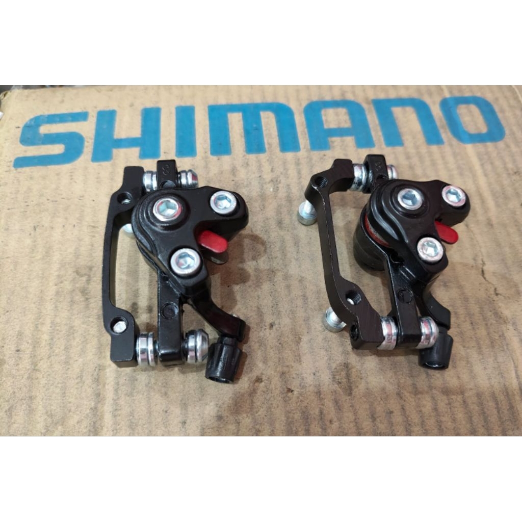 Termurah Caliper Rem TURANZA Disc Brake Cakram TZ-G251 Mechanical By Pacific Sepeda MTB Mini Bmx Roa
