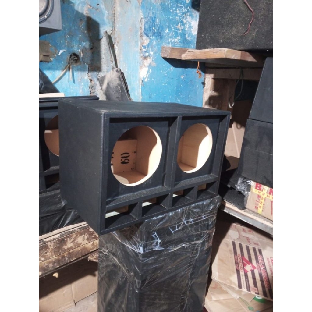 BOX SPEAKER DOUBLE MINISCOOP 8 INCH