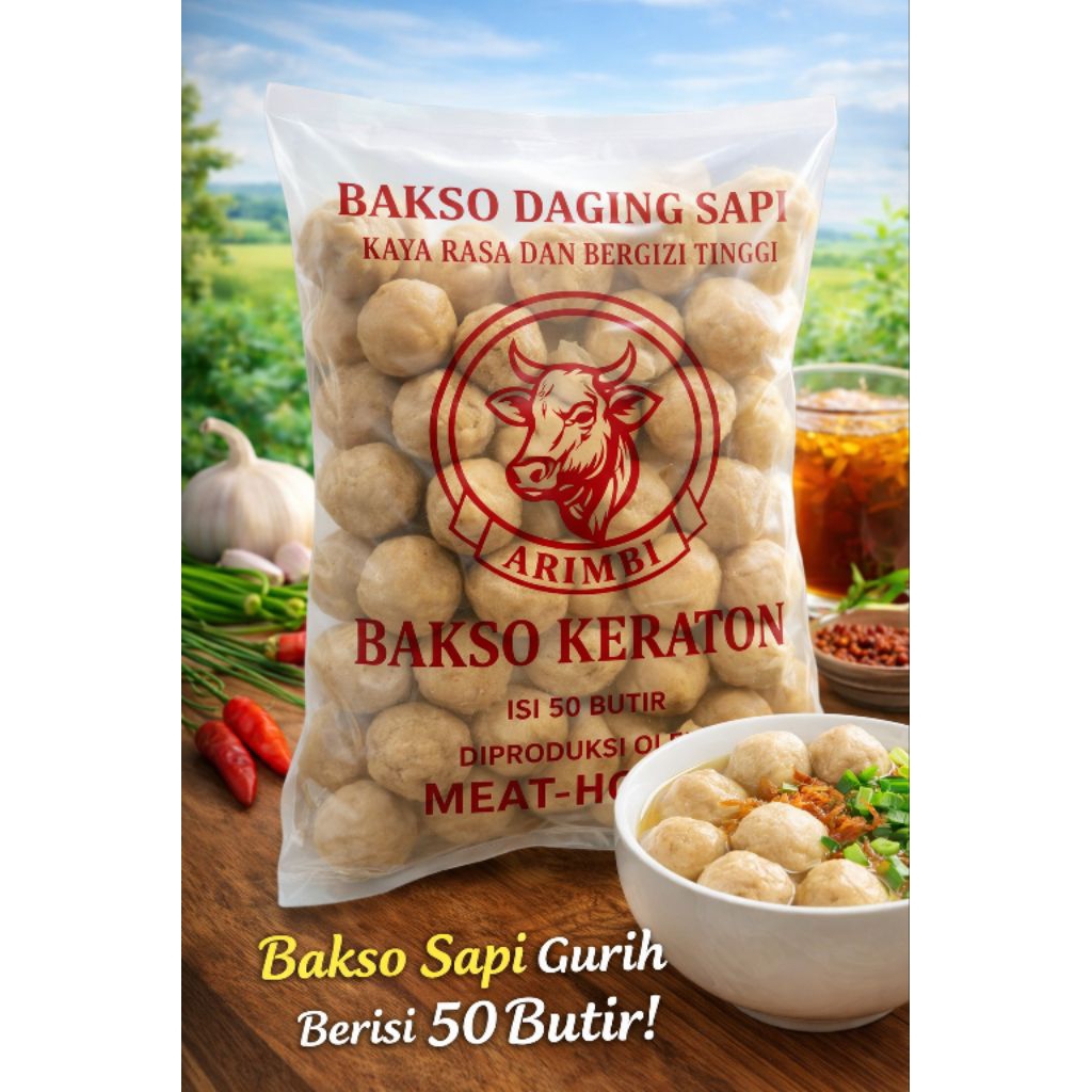 Bakso Arimbi KERATON isi 25