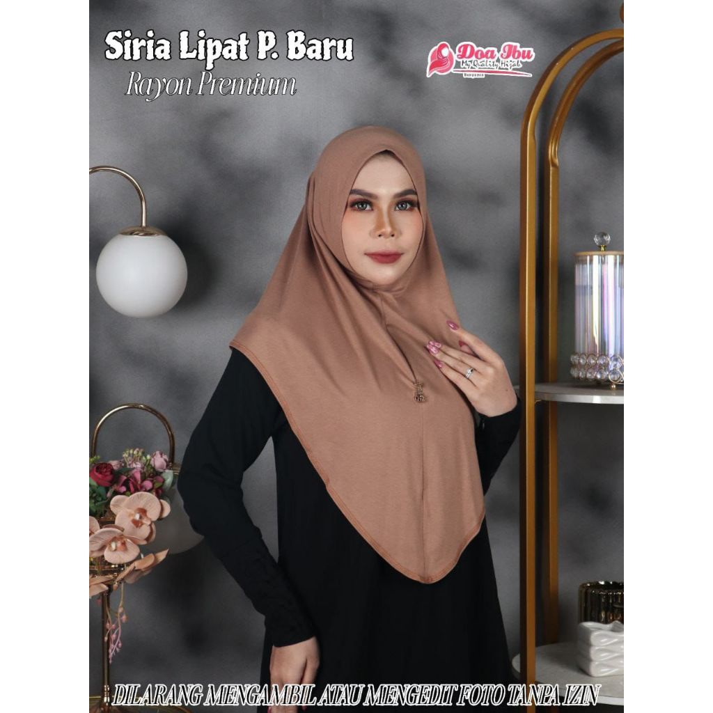 Bergo sirlip rayon premium by doa ibu