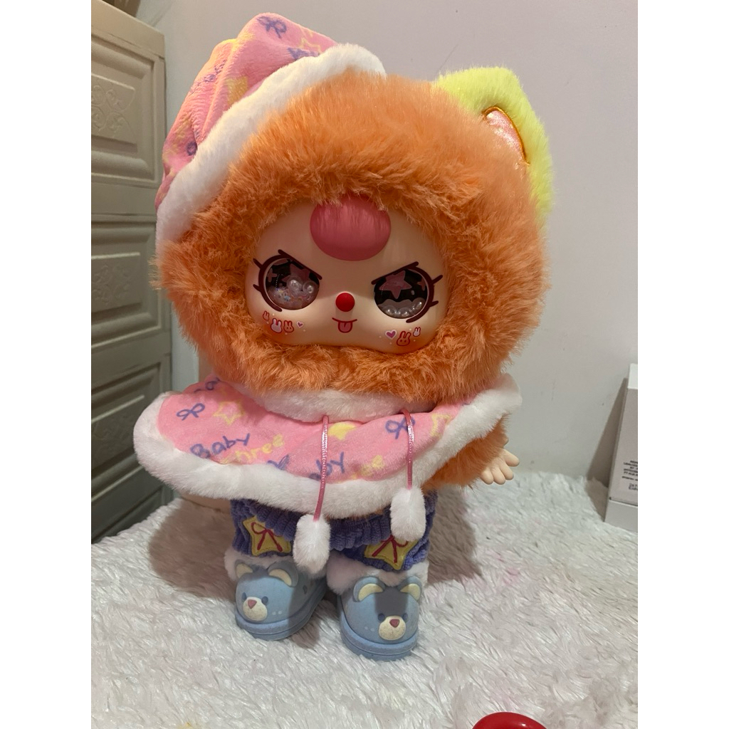 boneka blind box baby three good night 400%