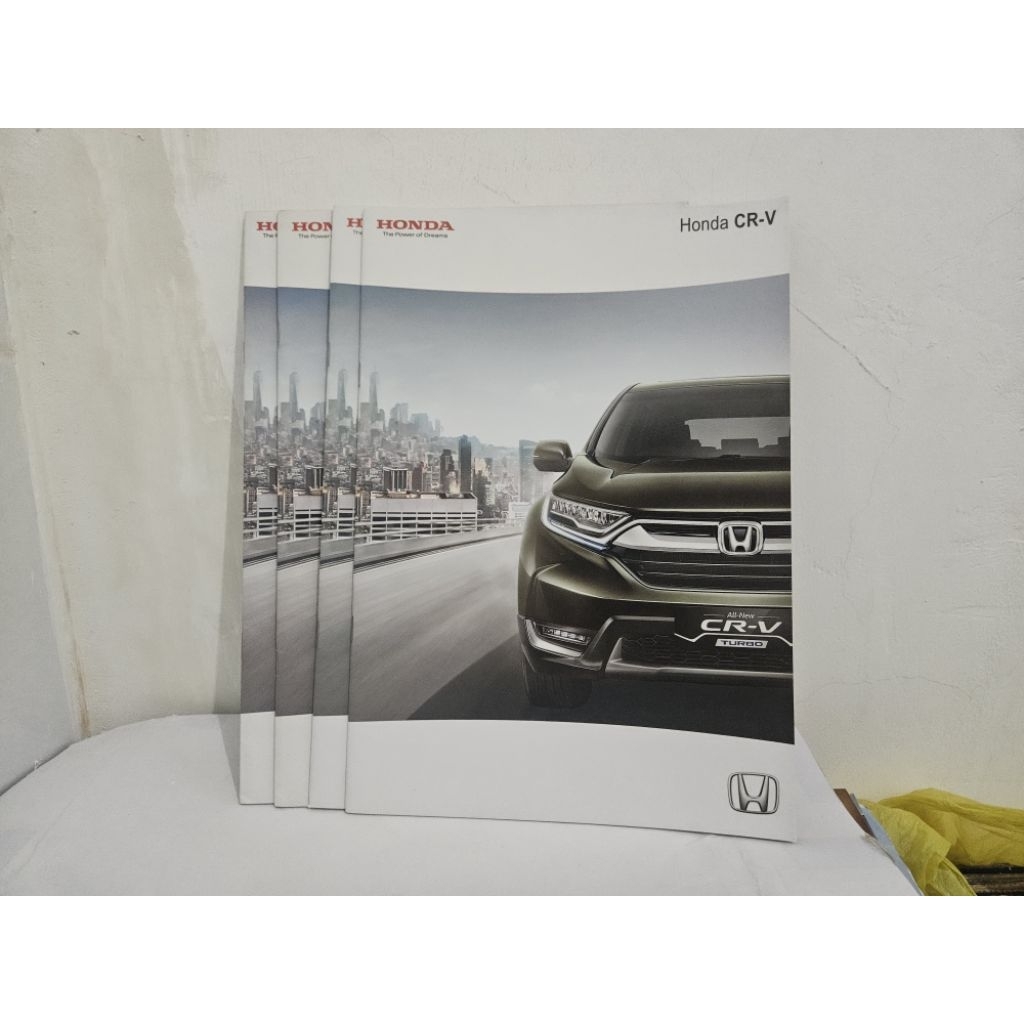 brosur katalog mobil honda crv turbo 2019 buku booklet