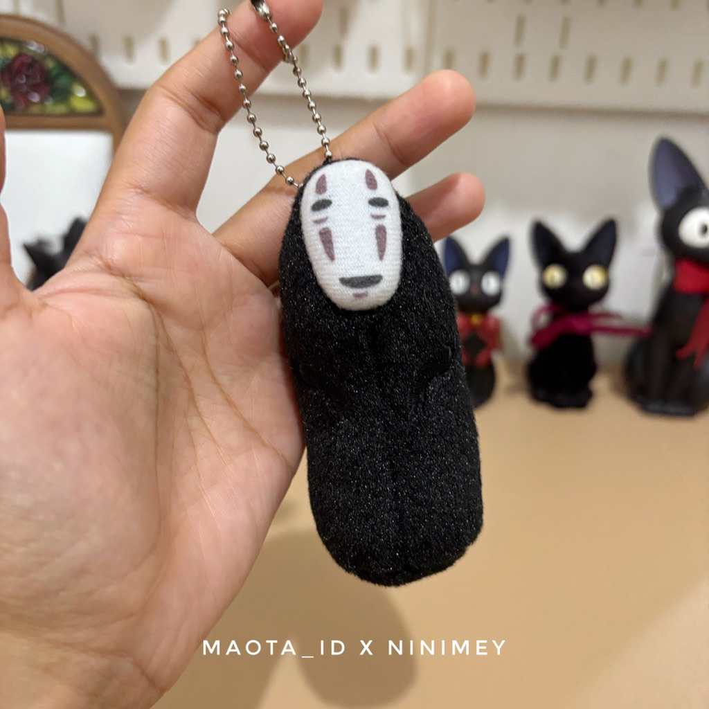 Kaonashi Keychain / No face Keychain / Ganci Kaonashi No Face Studio Ghibli