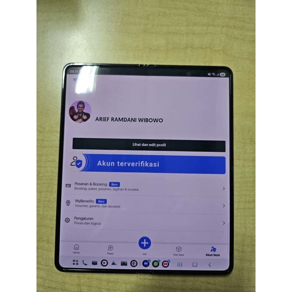 Samsung Z Fold 4. 256GB Bekas, Second, seken