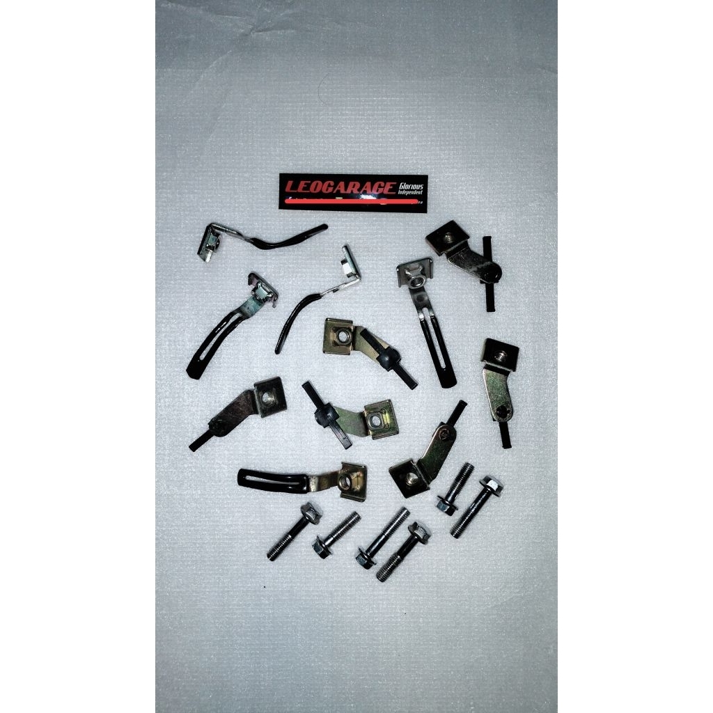Baut&mur headlamp baut&mur kupingan lampu tiger revo original lepasan