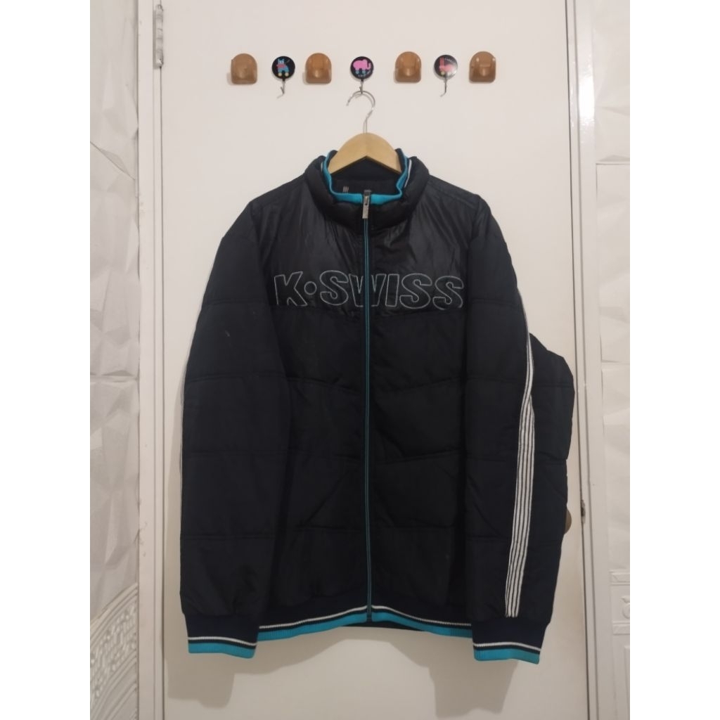 Jaket Puffer Gelembung Tebal Ala Bulang K-Swiss