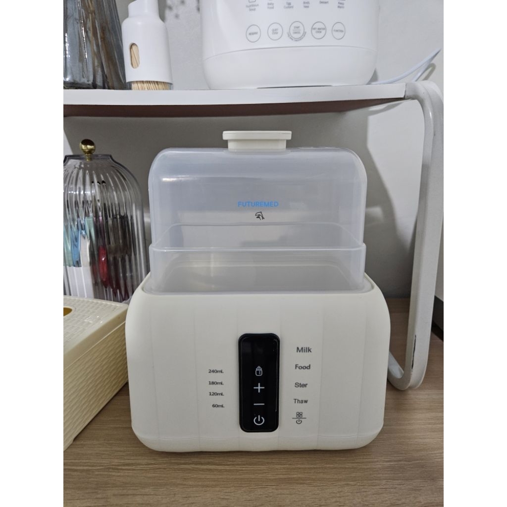 FUTUREMED Smart double milk warmer / penghangat Asi / Sterilizer botol susu bayi