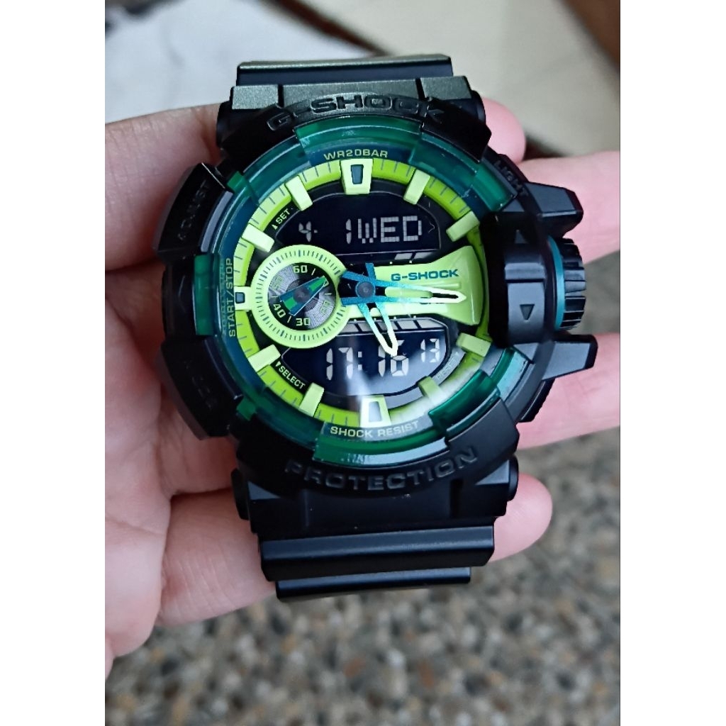 Casio G-Shock GA-400LY Second/Bekas/Preloved