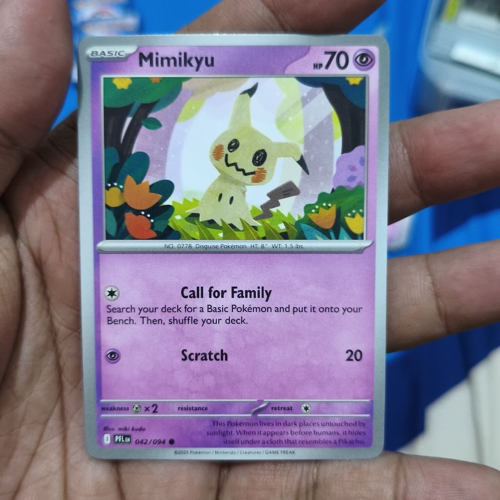 mimikyu tcg pokemon / kartu pokemon