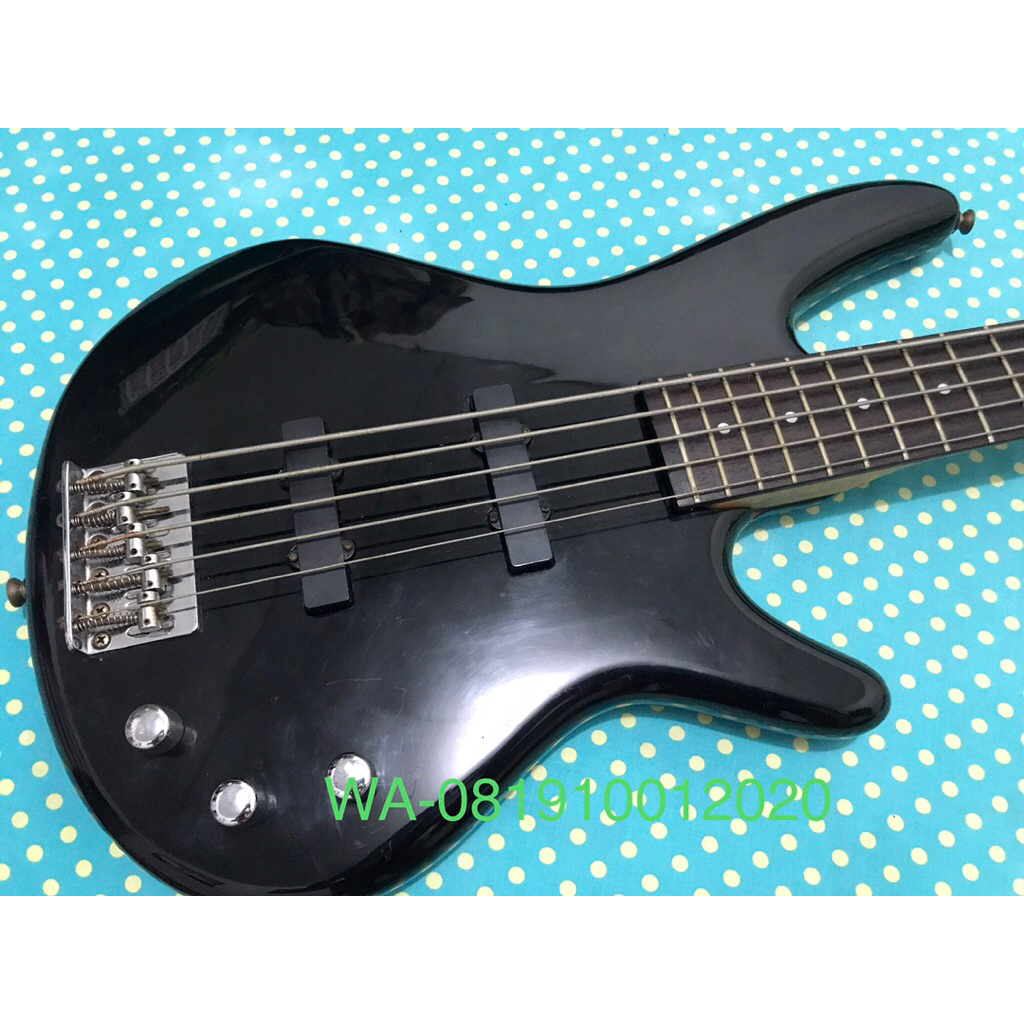 Bass Ibanez Gio GSR 205 5 string pasif pickup