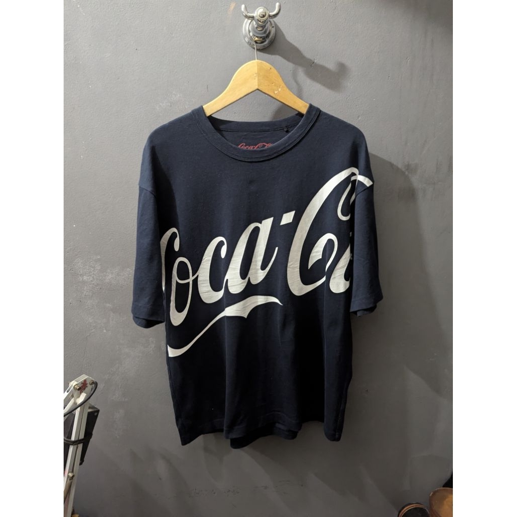 kaos GU X Cocacola original size L oversized
