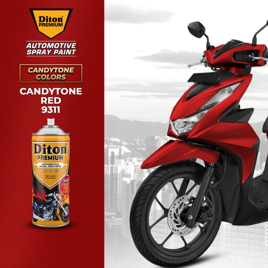 DITON PREMIUM CANDY TONE RED 9311 400CC