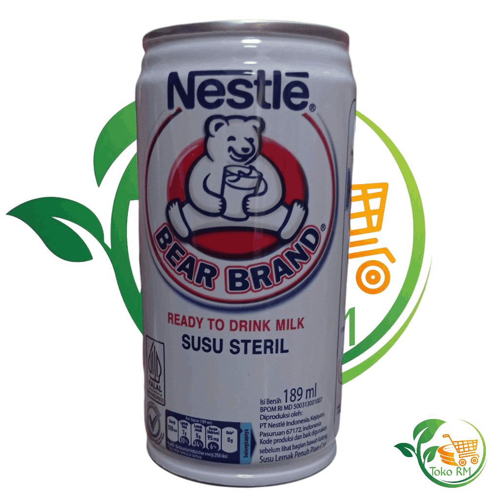 Susu Steril Bear Brand 189 Ml Bear Brand susu Steril