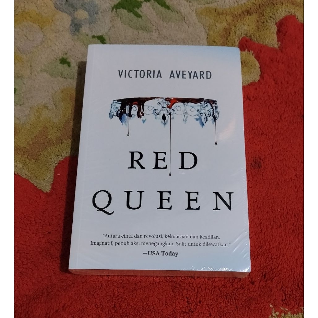 Novel Victoria Aveyard "Red Queen" 100%ORI segel koleksi pribadi