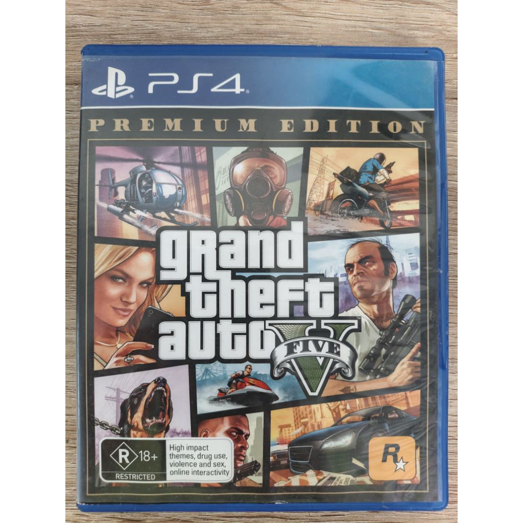 Kaset GTA V PS4 Kaset GTA 5 PS4