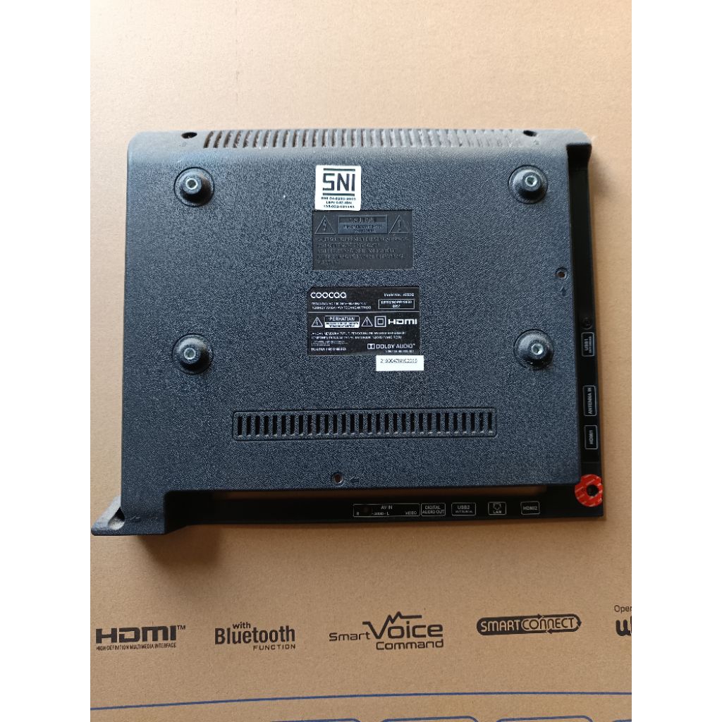 Cover Bagian Belakang TV Android Coocaa 42S2G