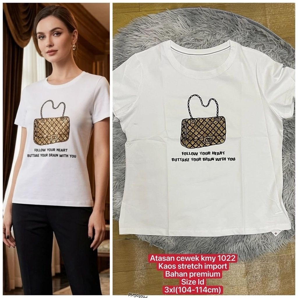 Kaos kamaya , Olly Beauty ,kaos kamaya ,KemeiNi,Gebeishang,Coca # Bahan Kaos Stretch #Super Premium 