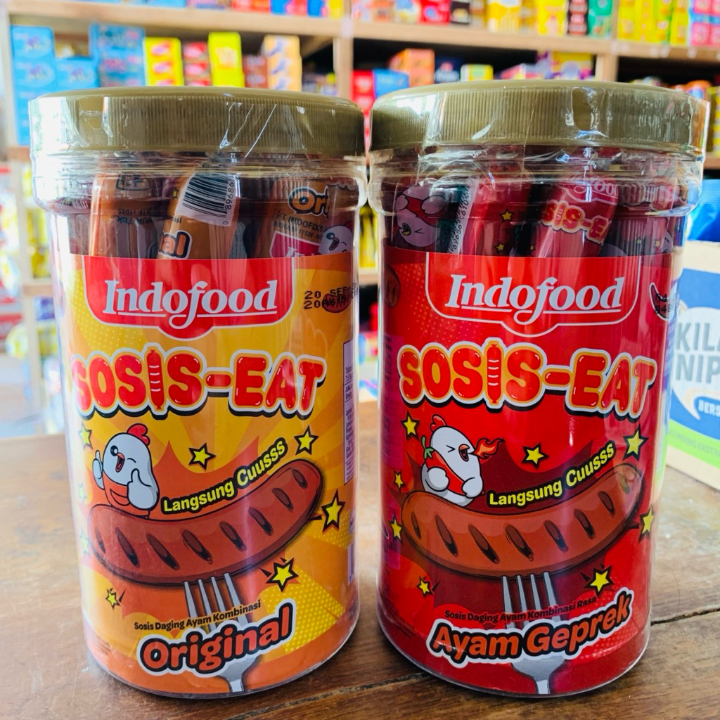 Sosis Indofood Daging Ayam Rasa Ayam Geprek