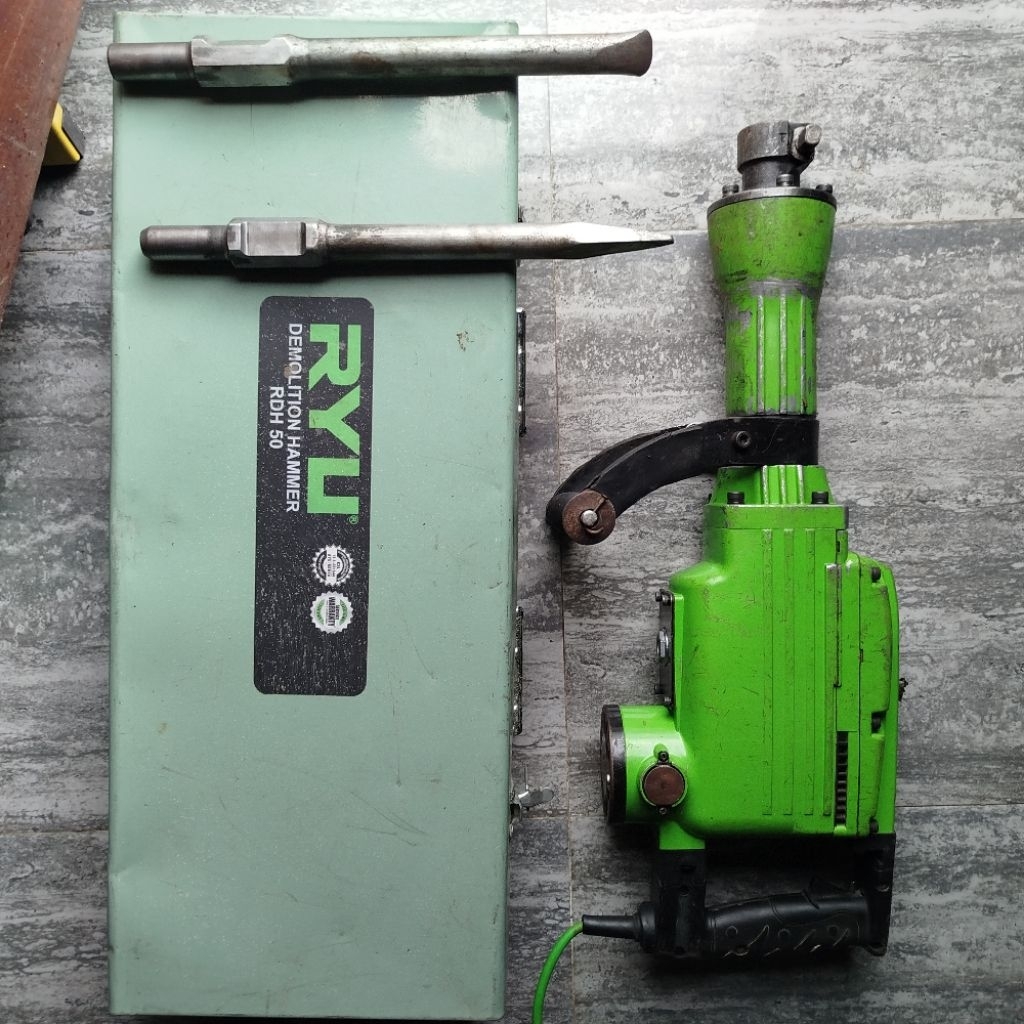 Jack hammer bor bobok beton ryu bekas second