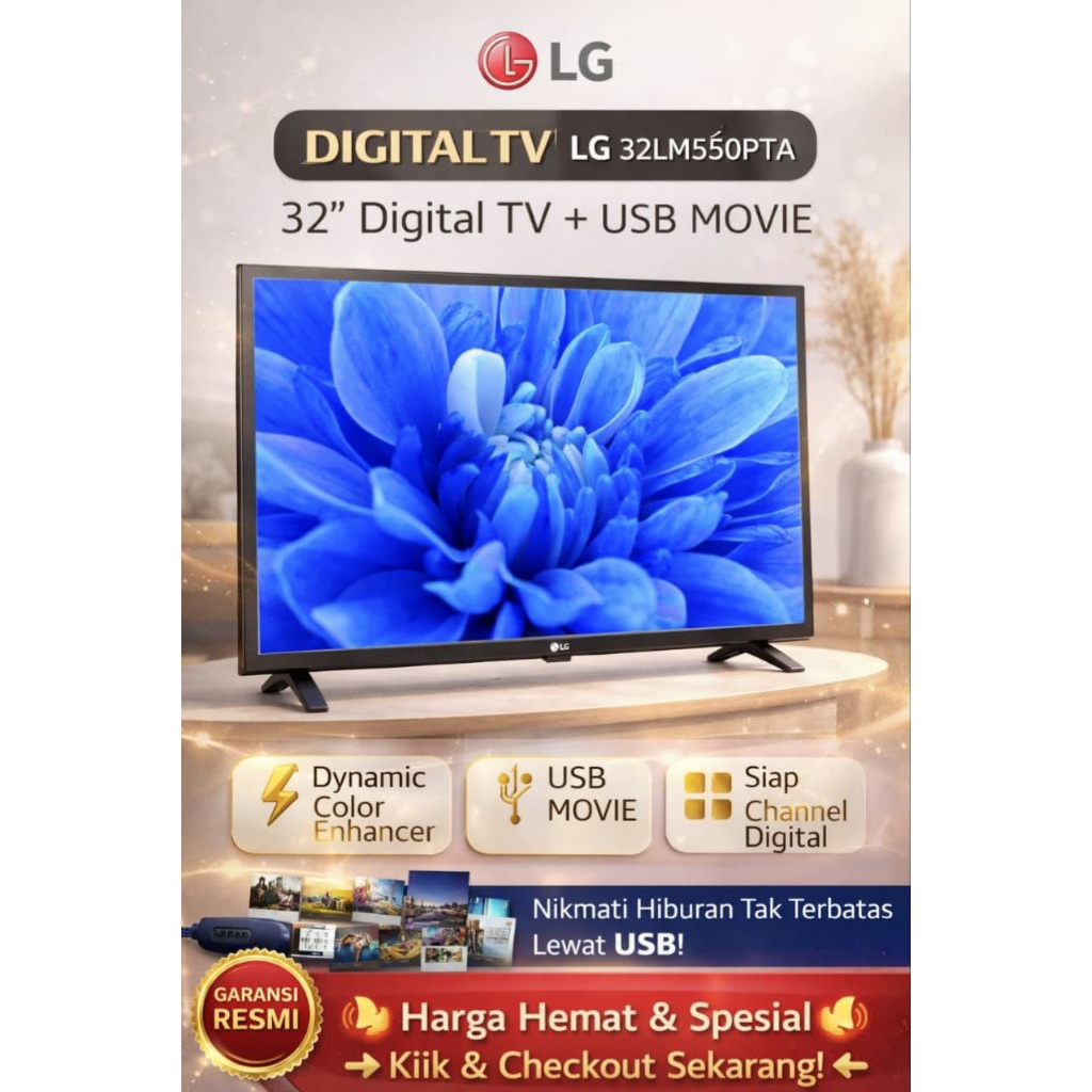 televisi Digital LED LG 32LM550BPTA