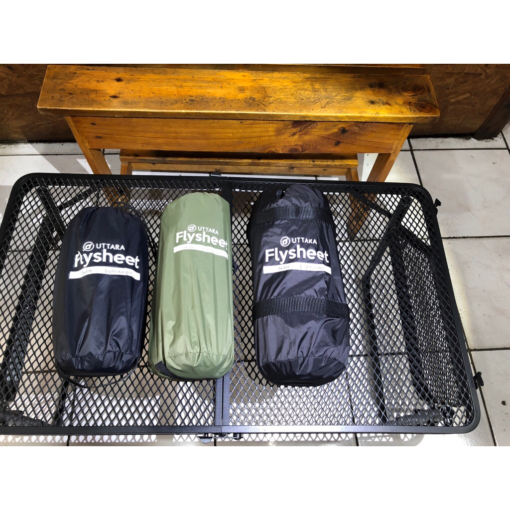 Fly sheet Uttara 2x3 m/3x3 m/3x4 m-jas hujan tenda