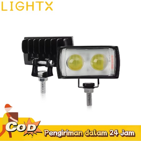 Tembak Lampu 2 mata LED Mobil Persegi Panjang