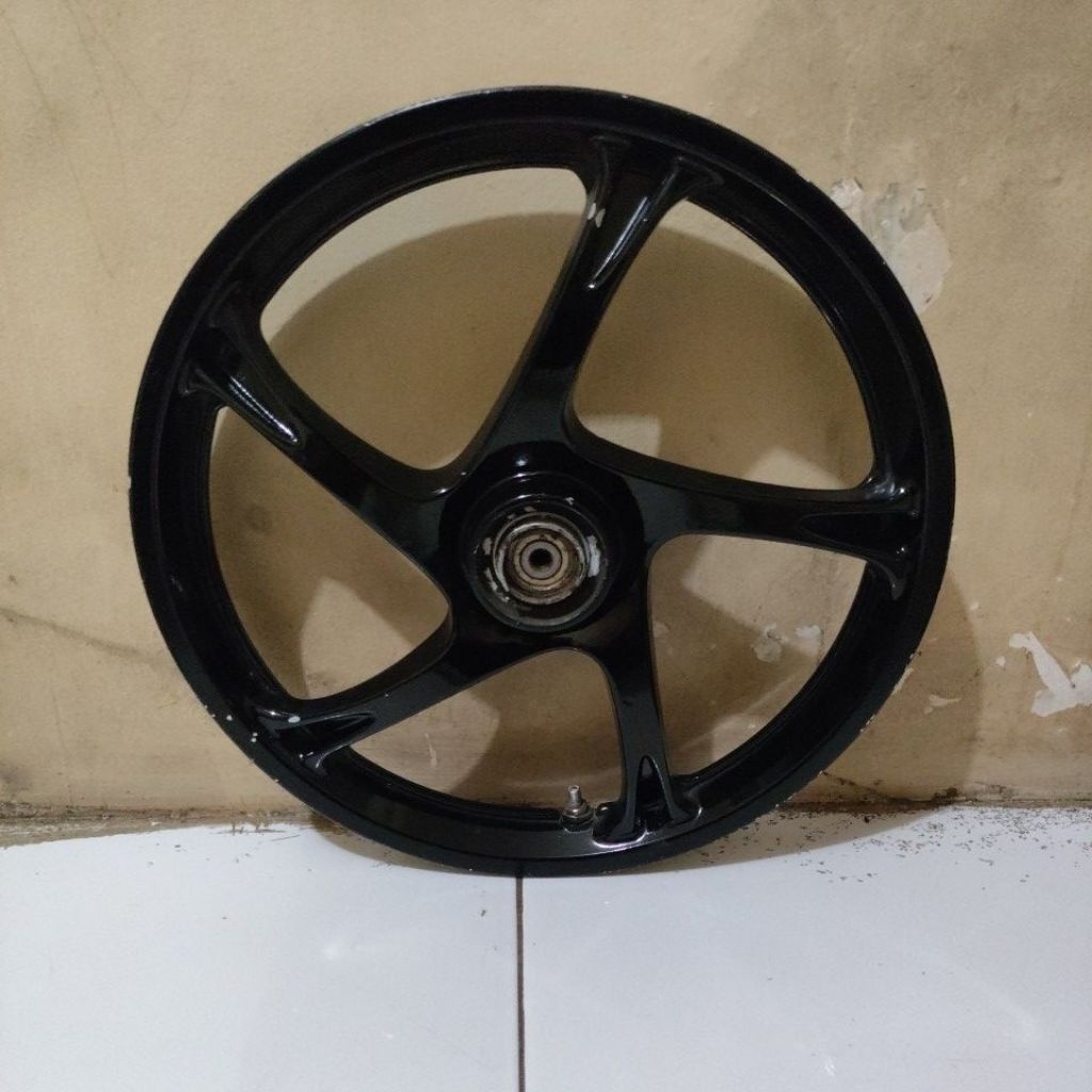 velk velg racing set Yamaha Mio Enkei 2 ring 14 original bekas