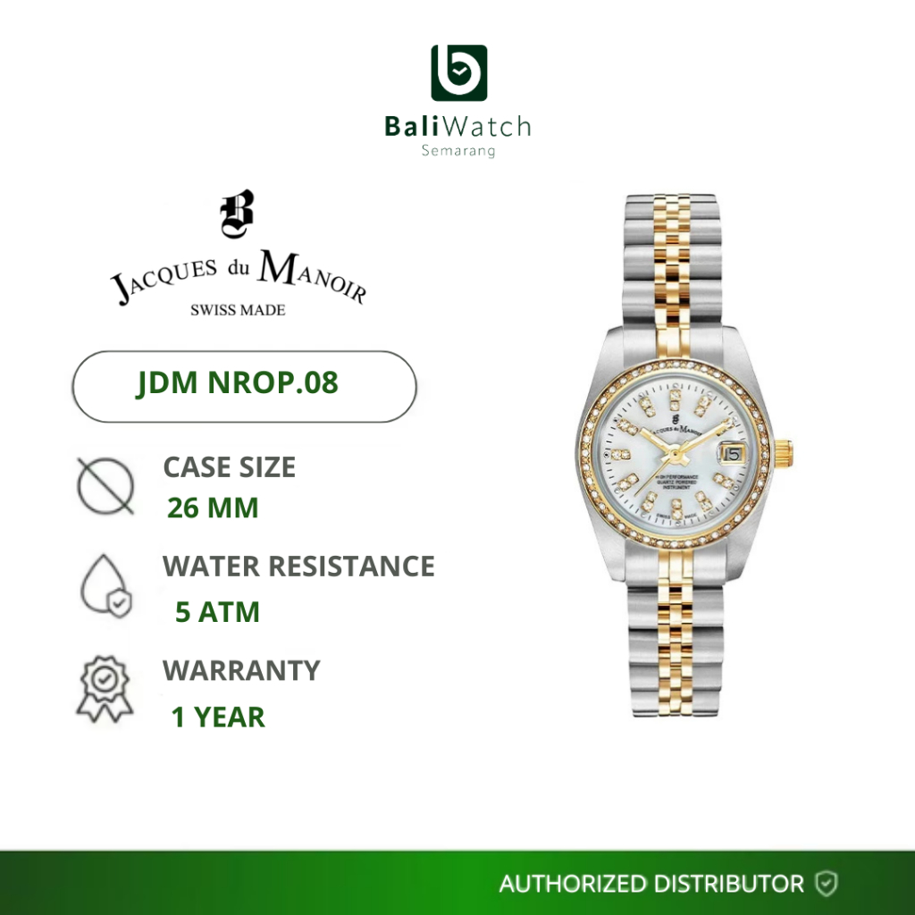 JDM NROP.08 jam tangan wanita