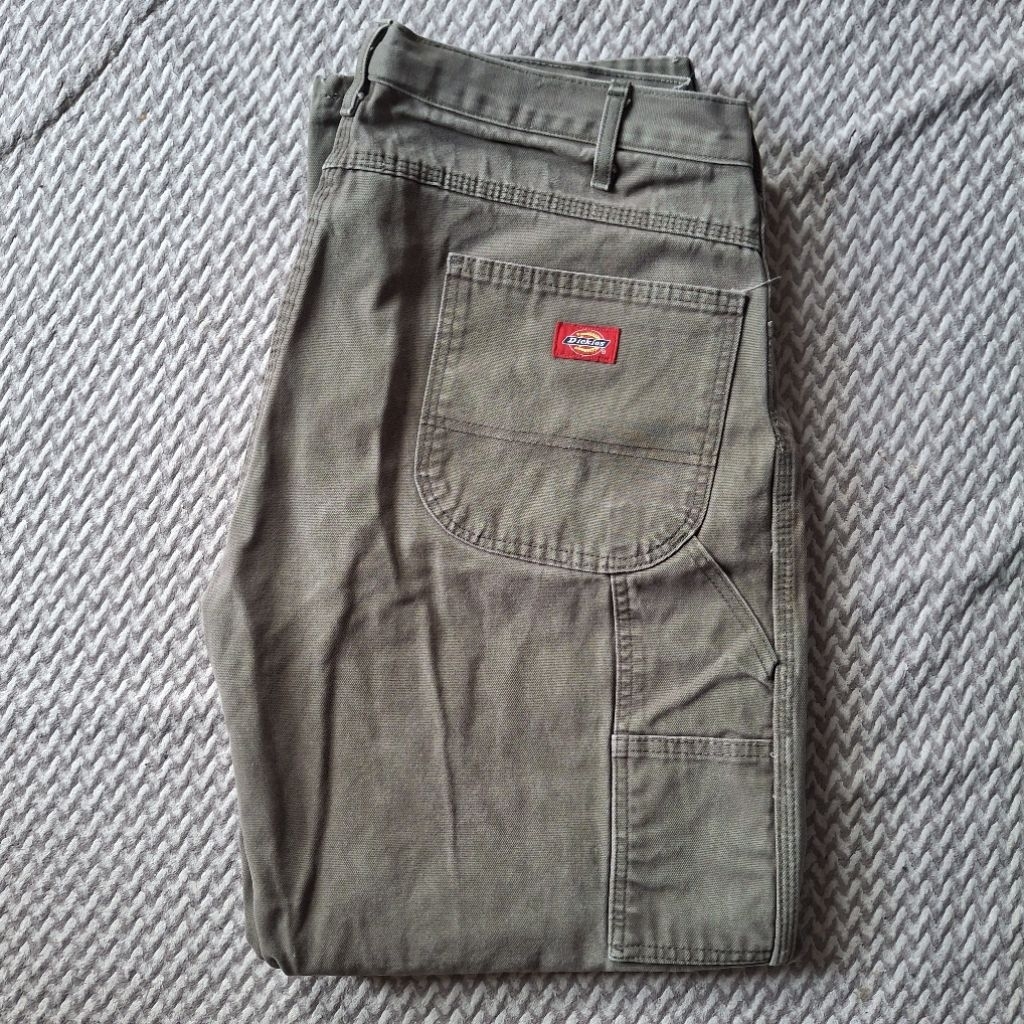 d*ckies carpenter pants mossgreen (PRELOVED)