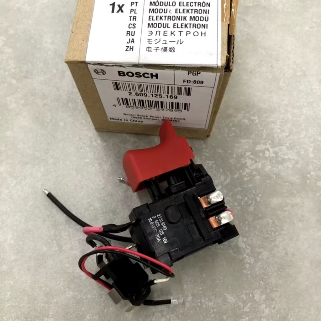 Saklar Switch Bor Bosch GSB GSR 120 Li Original