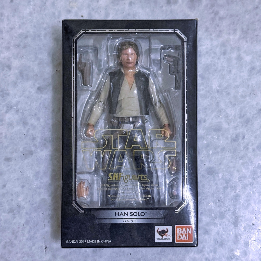 SHF Han Solo Star Wars BIB