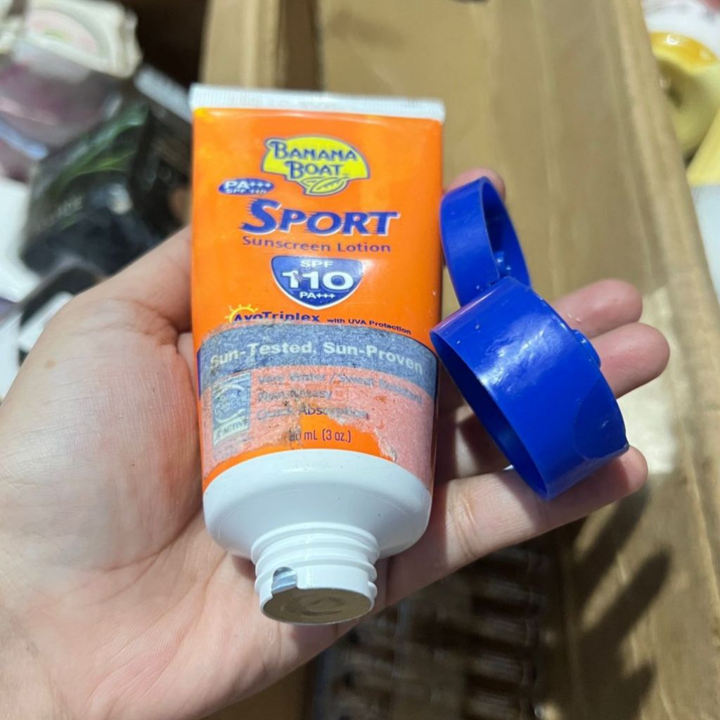 NEW! BANANA BOAT SPORT SUNSCREEN LOTION SPF 110PA+++