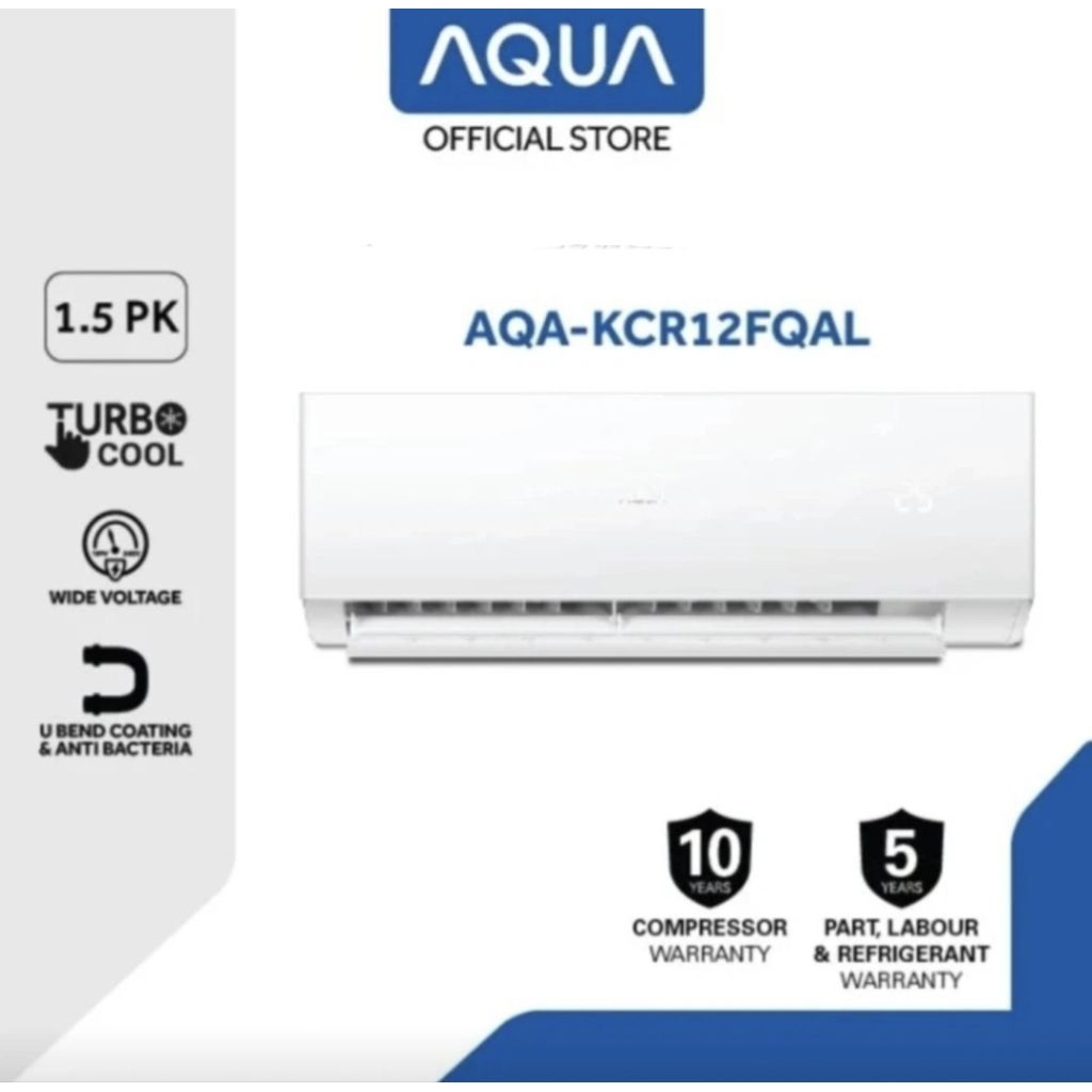 AC AQUA 1.5PK AQA-KCR12FQAL AC AQUA 1.5 PK AQA-KCR 12FQAL AC AQUA 1 1/2 PK AC AQUA 1,5PK AC AQUA 12F