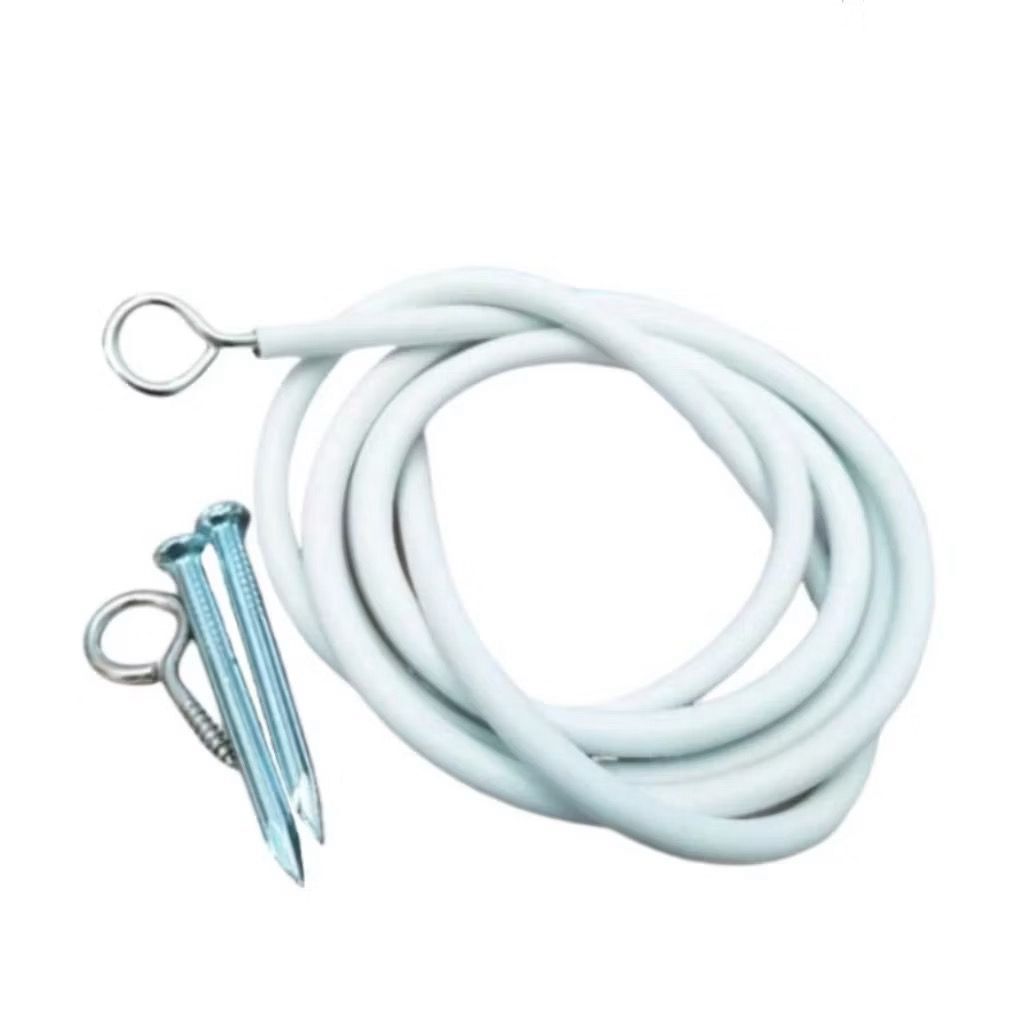 Kabel Kawat Tali Spiral Kolong Dapur Gorden Vitrase Kupu kupu Minimalis Korden Gordeng