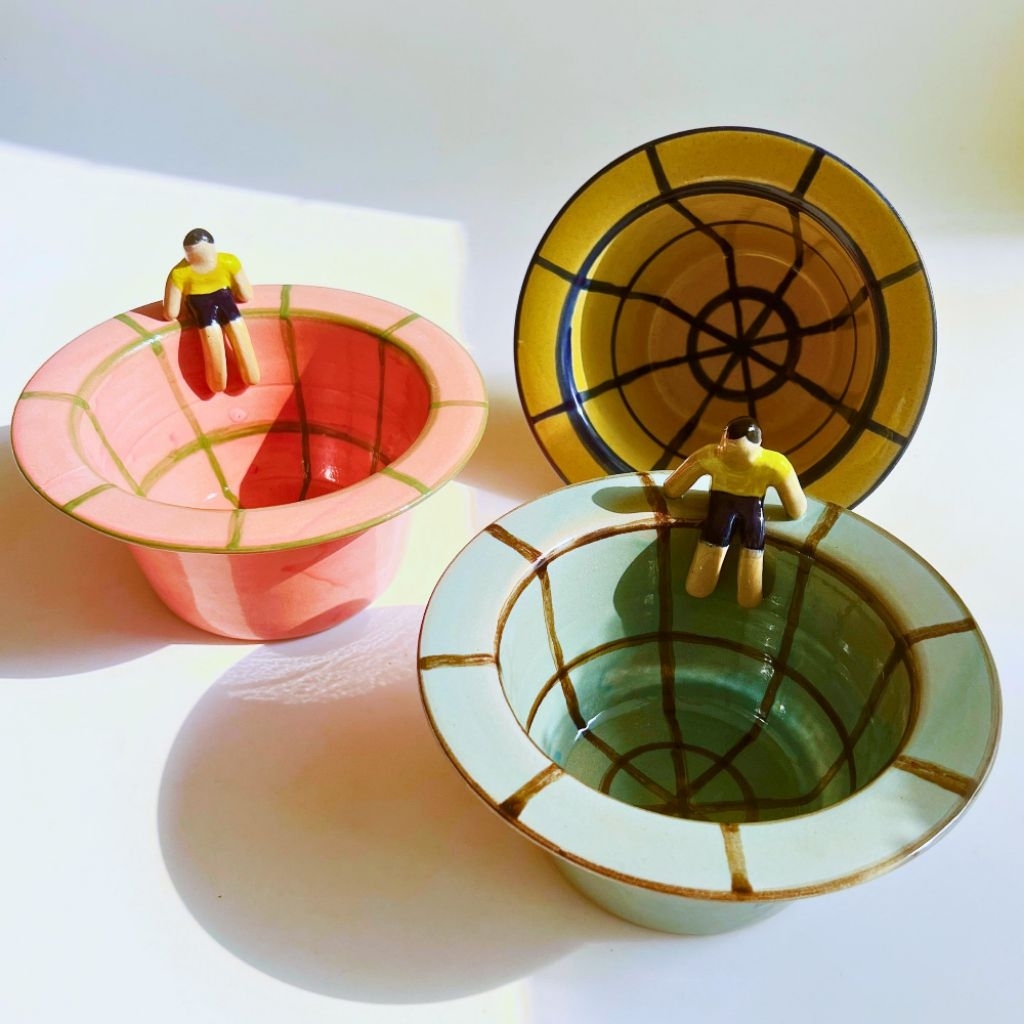 Basket Ceramic Bowl