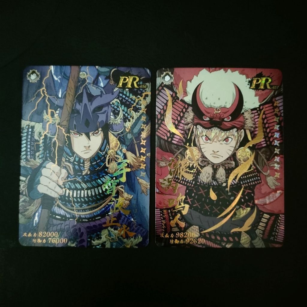 KARTU PROMO SET NARUTO LITTLE DINO PR-656 & PR-657