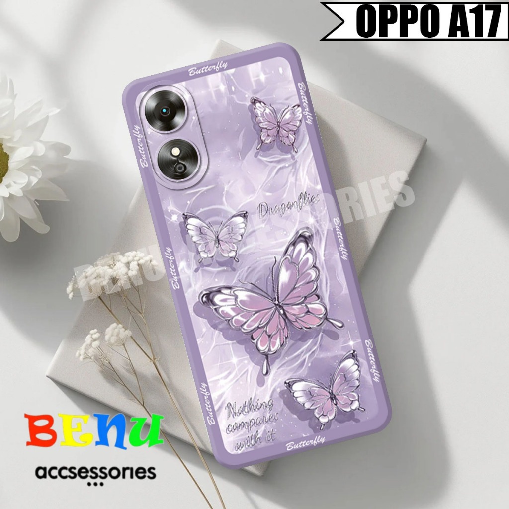Case Oppo A17 - Casing Oppo A17 Softcase Hp - Silikon Hp Oppo A17 - Kesing Hp - Kondom hp - Case Ter