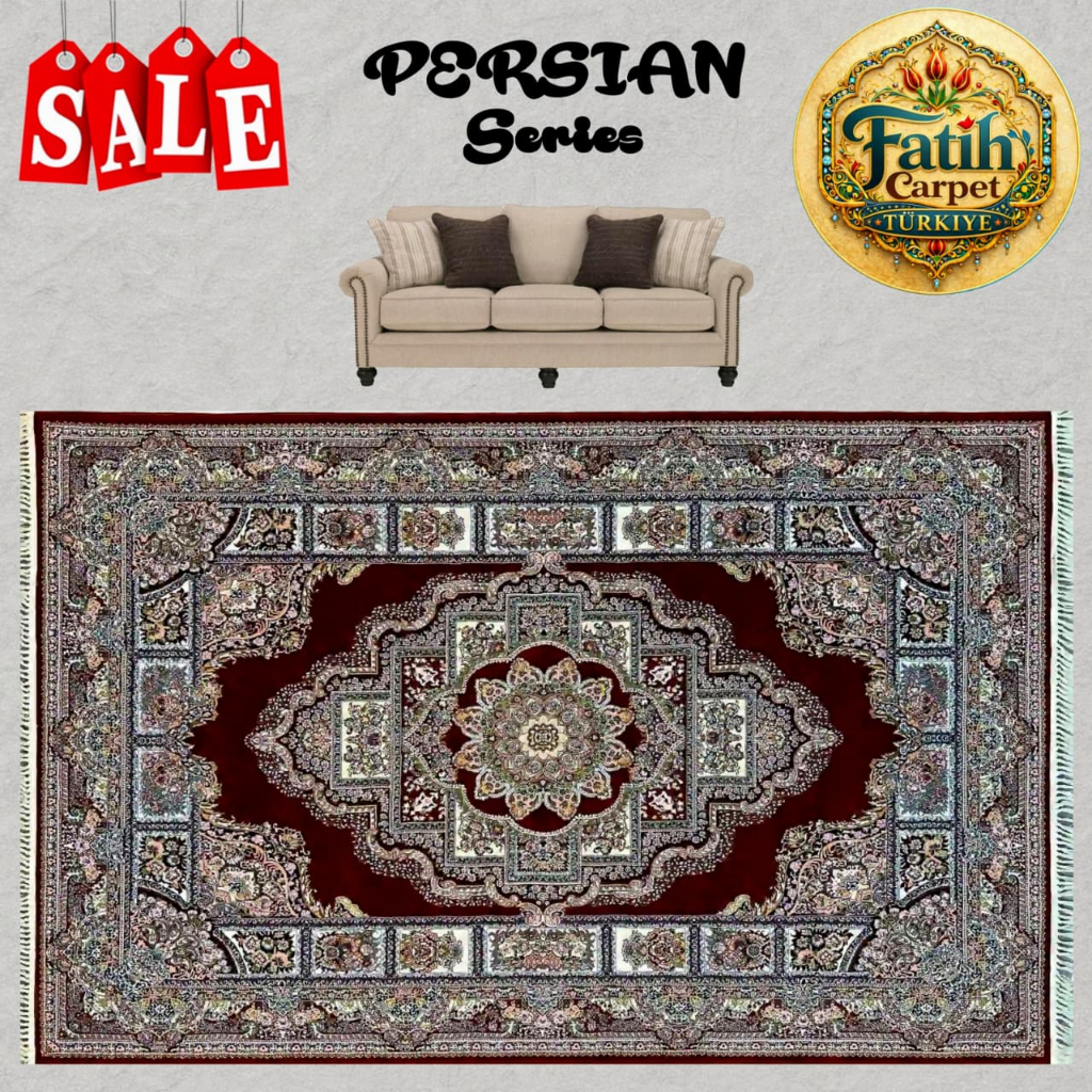 Karpet Premium Klasik Import Iran - RED 1910