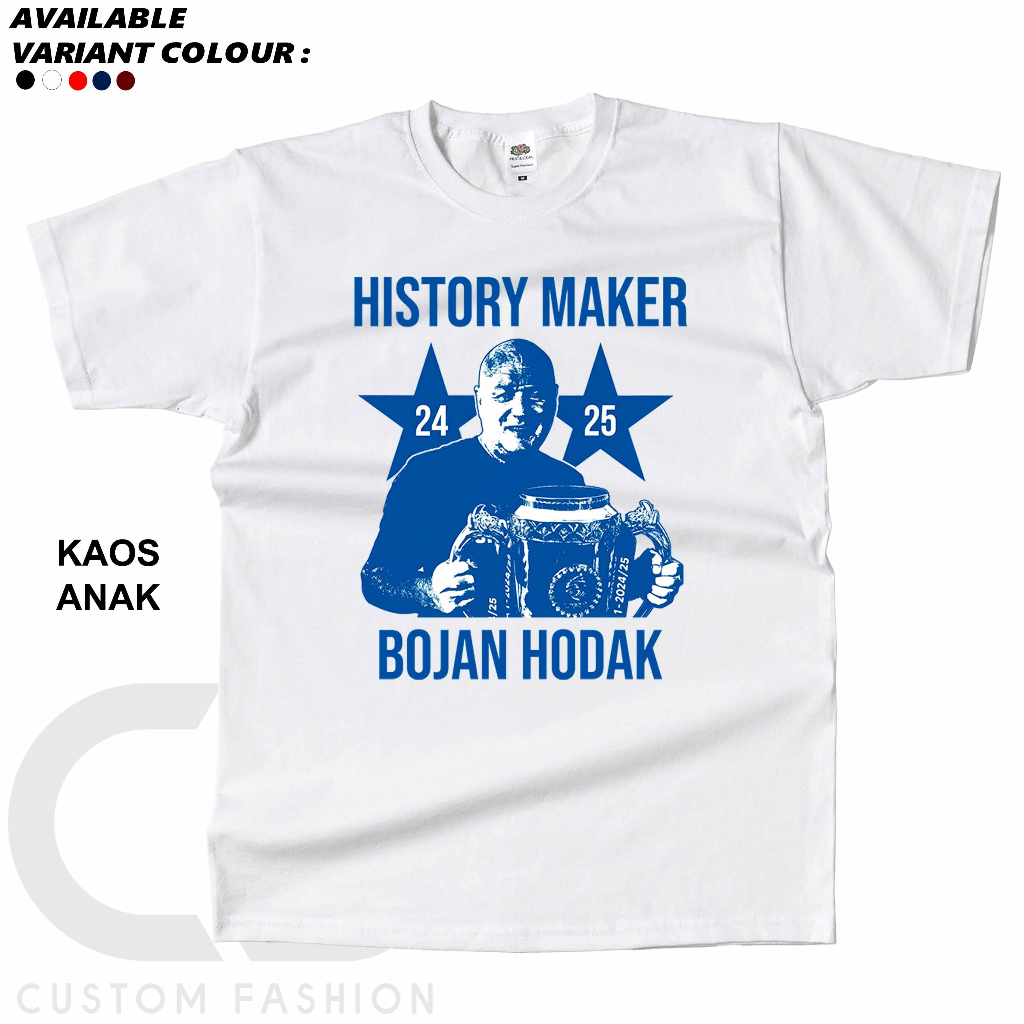 Baju Kaos Anak Official Viking Persib Merchandise Bojan Hodak