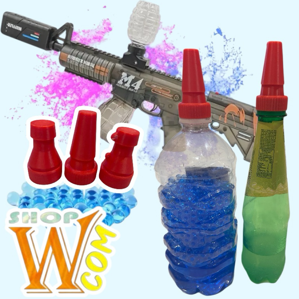Tutup Botol Water Gel Blaster WGB Quick Reload Botol Water Gel WGG WGB
