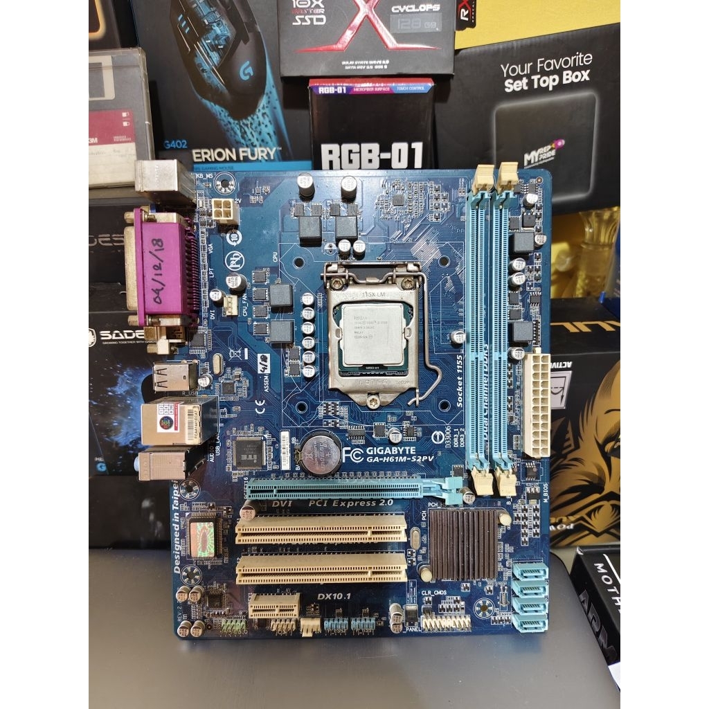 Paketan Core i5 3550 + Gigabyte GA H61M-S2PV Motherboard