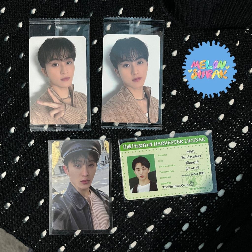 Official photocard mark nct, NCT, OFFICIAL