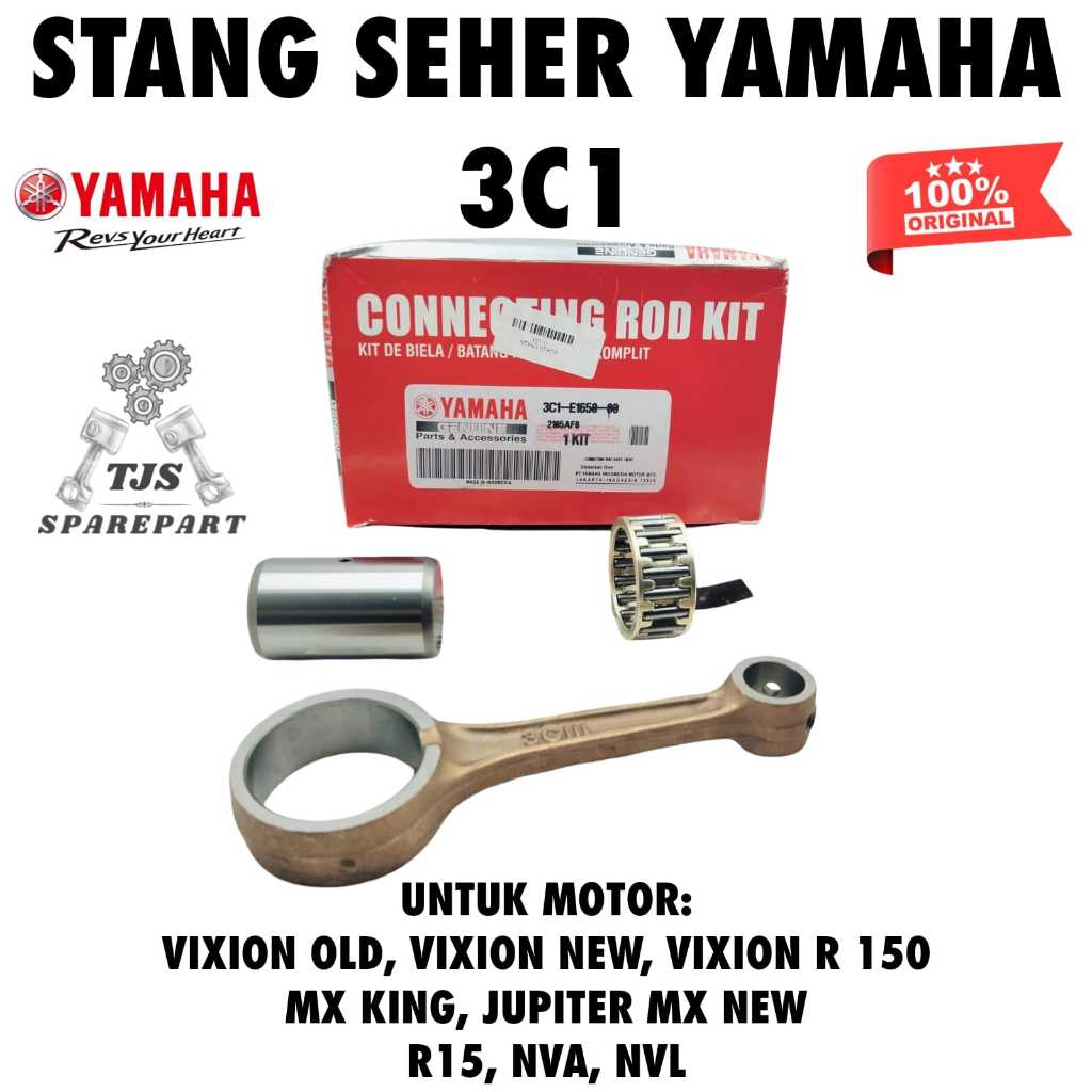 STANG SEHER ONLY KODE 3C1 ORI Yamaha MOTOR Vixion Old Vixion New NVA Original YGP STANG SEHER