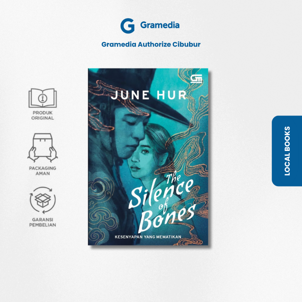Gramedia Cibubur - The Silence of Bones (June Hur)