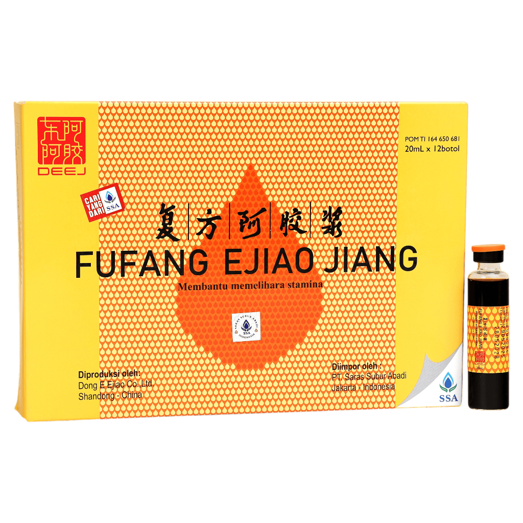 Fufang Ejiao Jiang Penambah Darah Anemia / Penaik Trombosit Anjing Kucing 1 Botol 20ml - Ori SSA