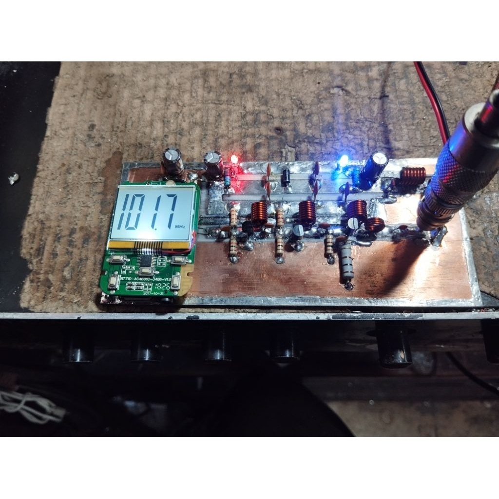 KIT PLL PEMANCAR FM 88-108 MHZ SETEREO / BLUOTUT 500 MW - 1 WAT SIAP PAKAI